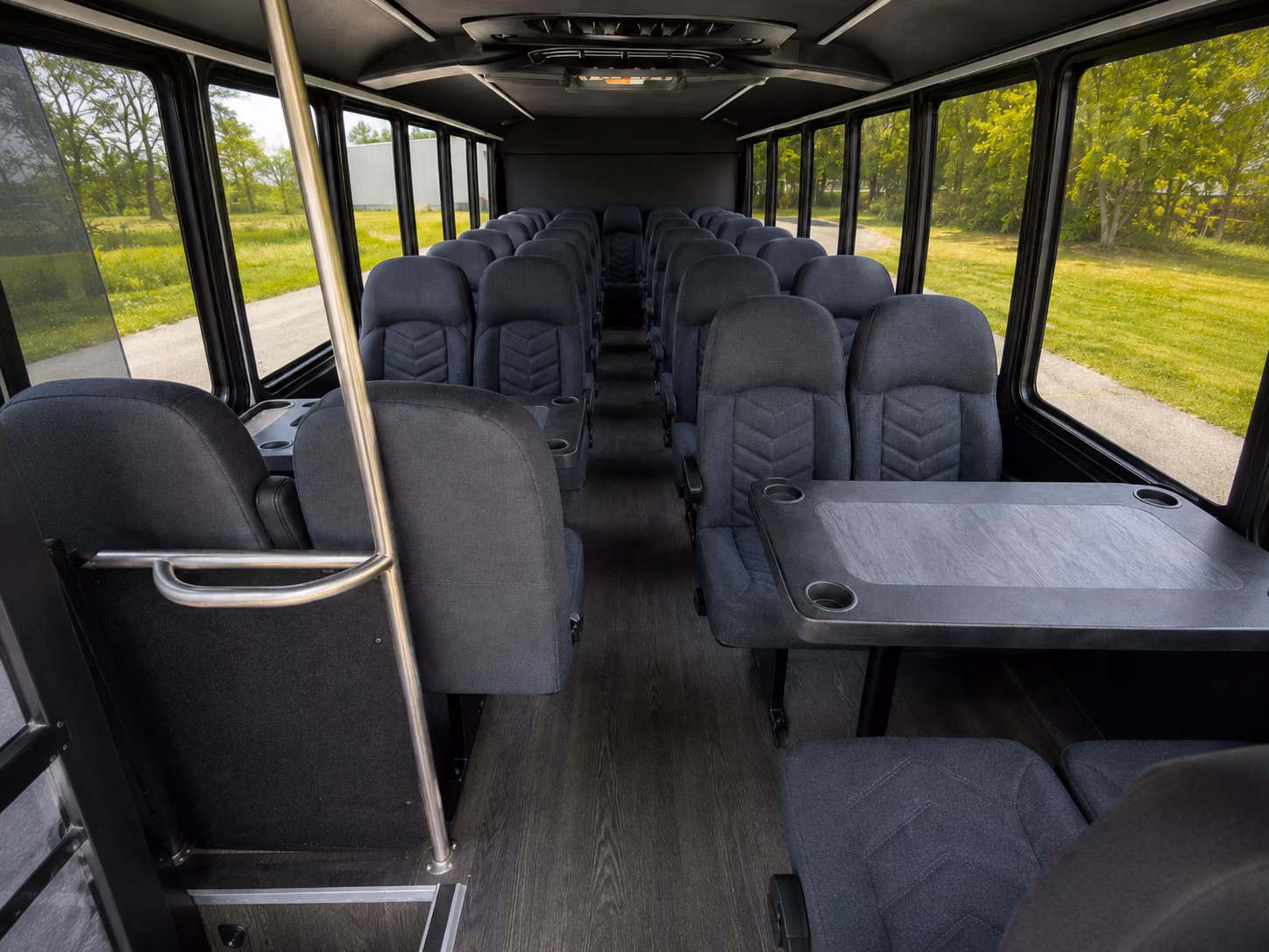 san jose 18 passenger minibus inside