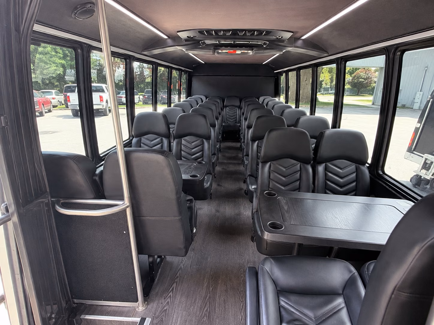 san jose 20 passenger minibus inside