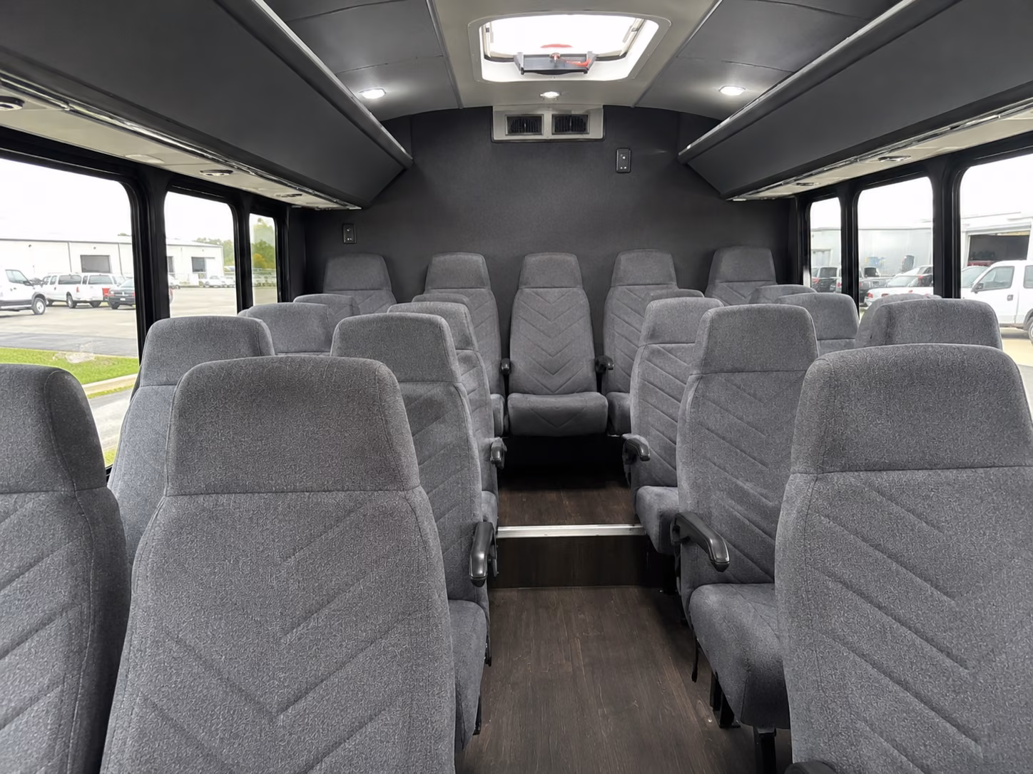 san jose 20 passenger minibus interior