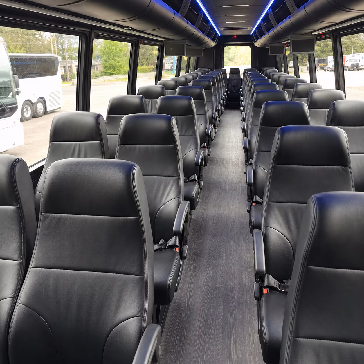 san jose 25 passenger minibus interior