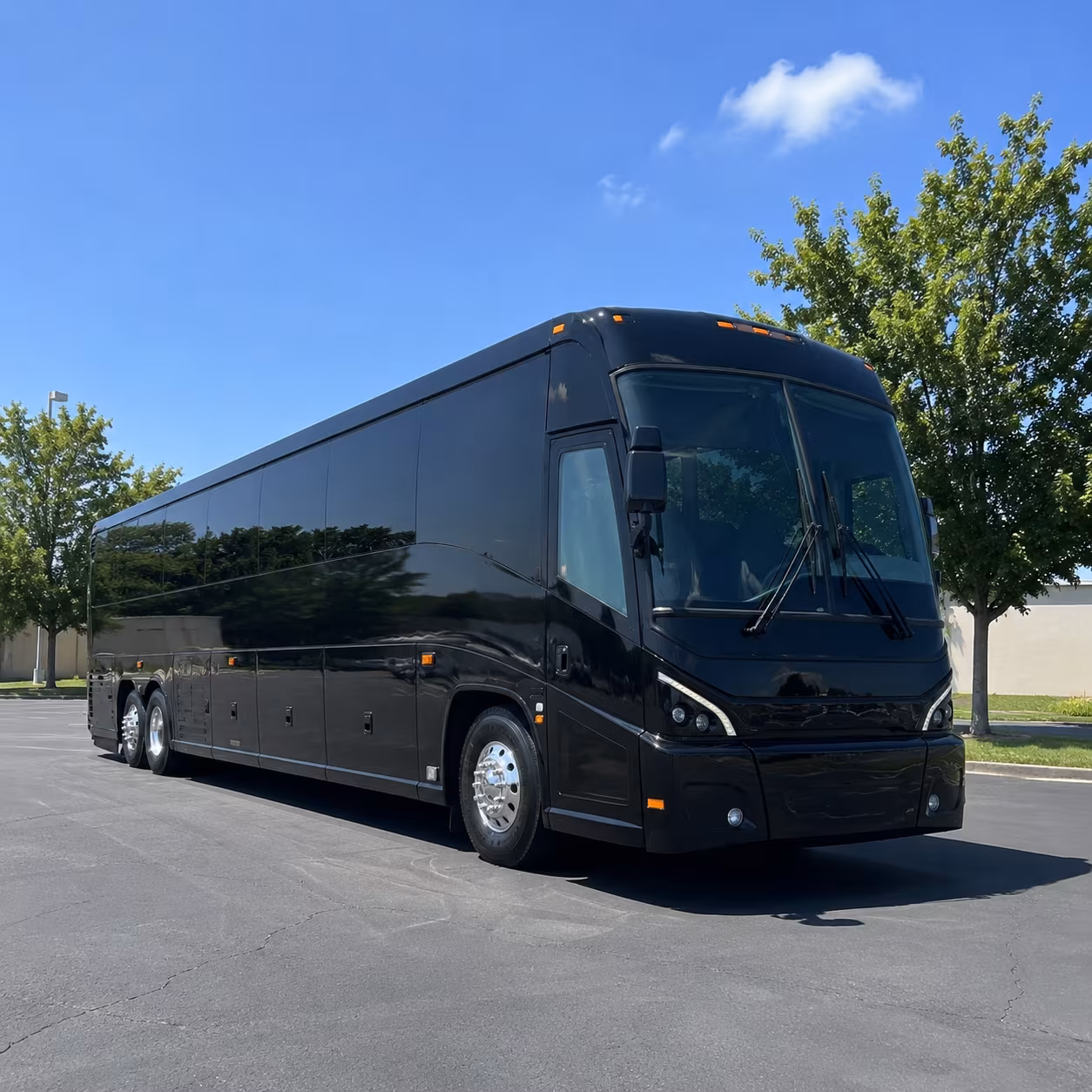 san jose 56 passenger charter bus