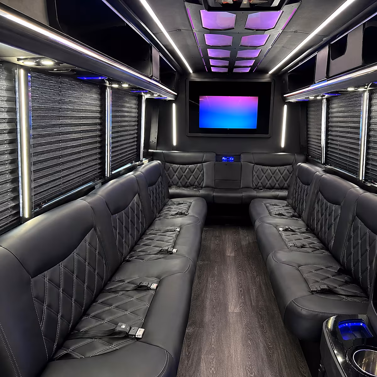 san jose party bus inside