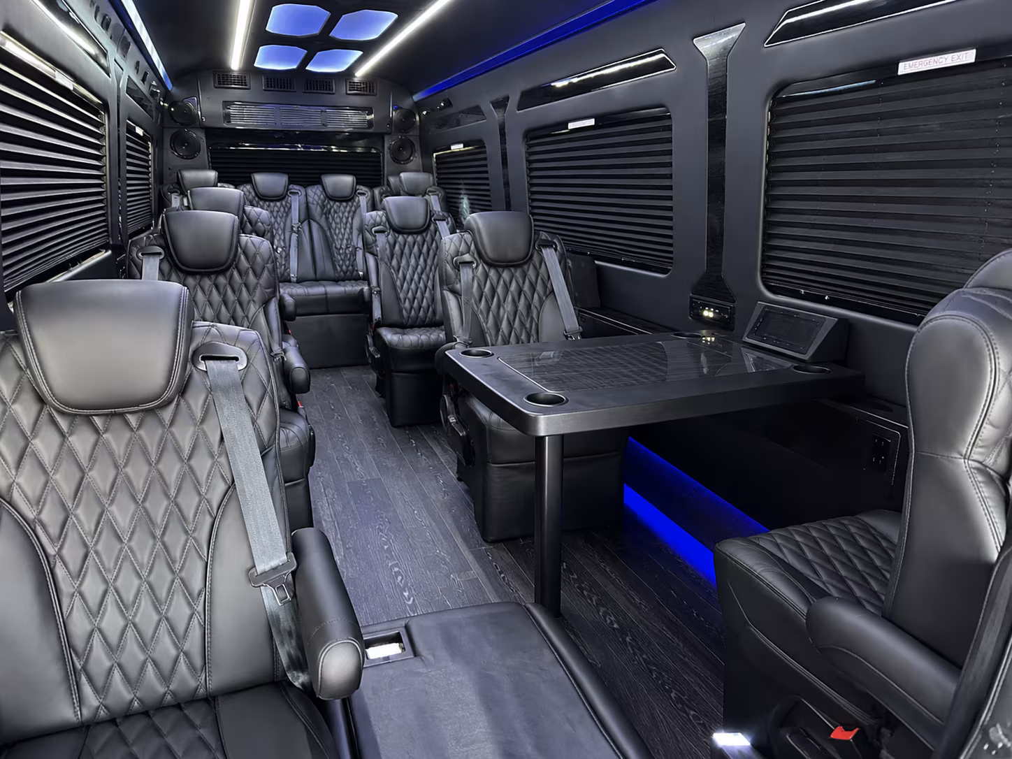 san jose sprinter van with driver interior